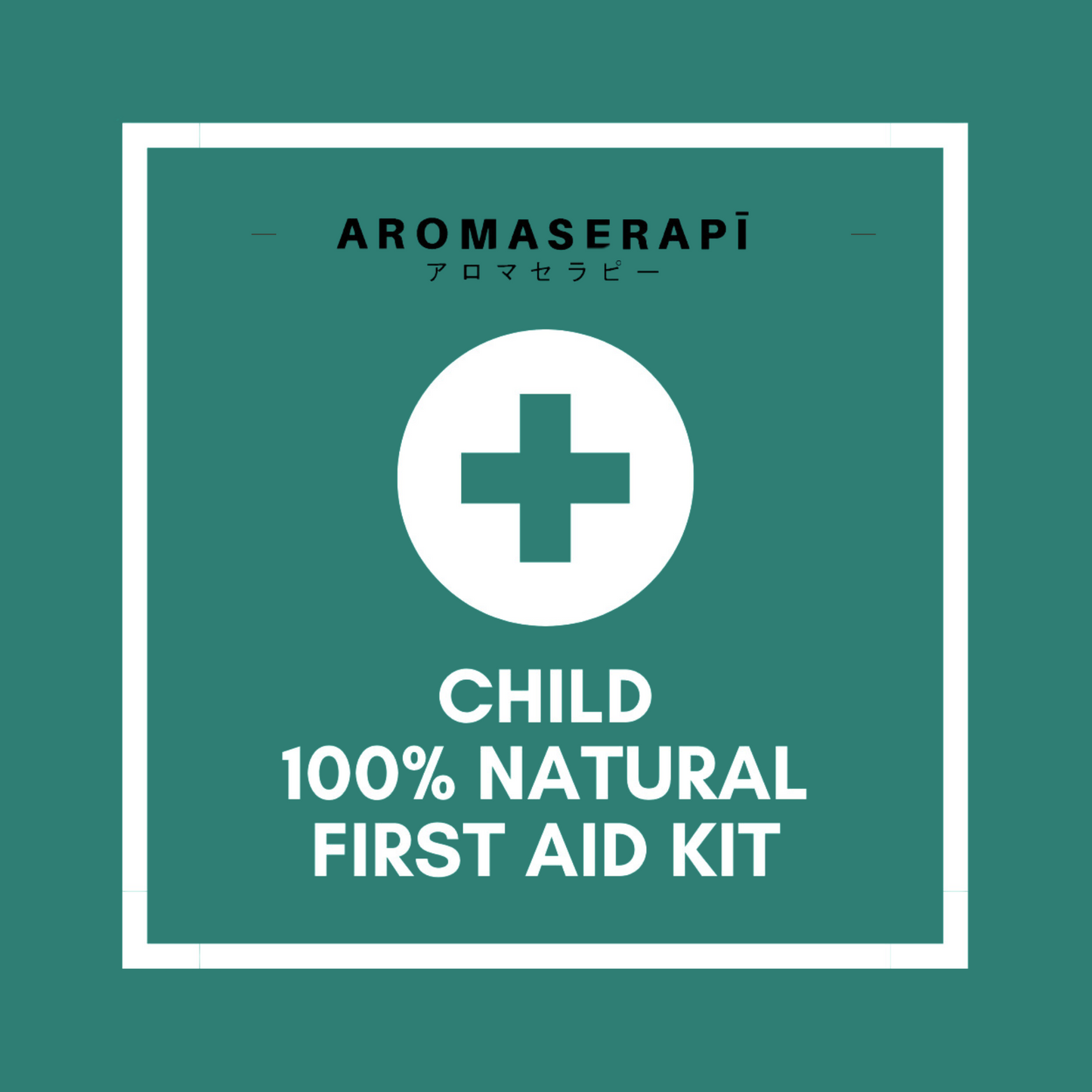 Child 100% Natural First Aid Kit