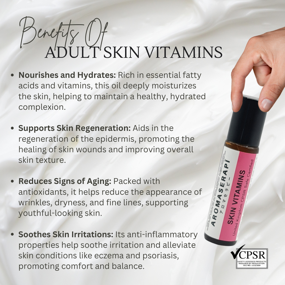Adult Skin Vitamins (10ml) – Natural Nourishment for Healthy, Glowing Skin