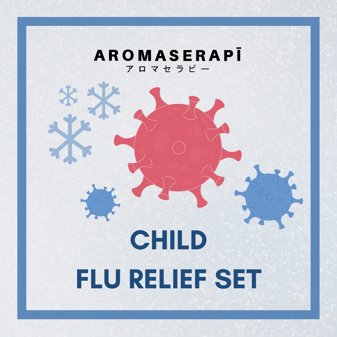 Child Flu Relief Set – Essential Oil Solutions for Cold & Flu Care